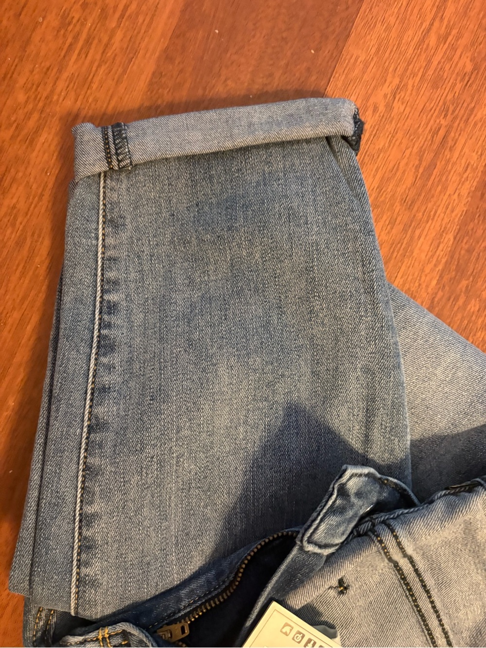 Judy Blue Light Blue Straight Leg Ankle Jeans - Picture 2 of 6